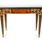 A Louis XVI Style Gilt Bronze