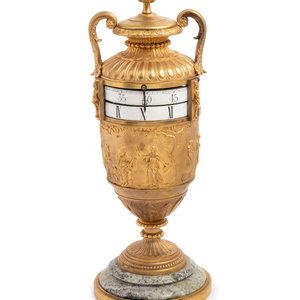 A Louis XVI Style Gilt Bronze
