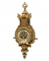 A LOUIS XVI STYLE GILT BRONZE
