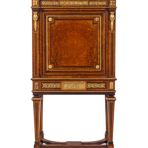 A Louis XVI Style Gilt Bronze