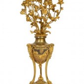 A Louis XVI Style Gilt Bronze