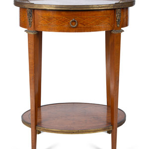 A Louis XVI Style Gilt Bronze