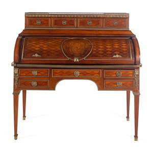 A Louis XVI Style Gilt Bronze