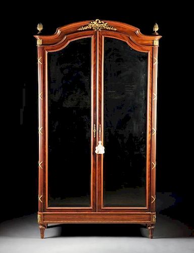 A LOUIS XVI STYLE GILT BRONZE