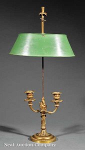 A Louis XVI-Style Gilt Bronze
