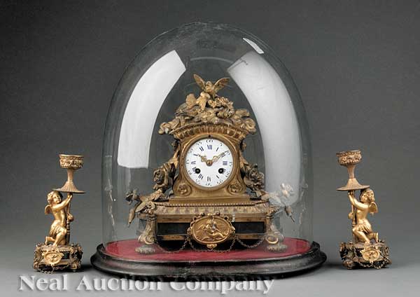 A Louis XVI-Style Gilt Bronze
