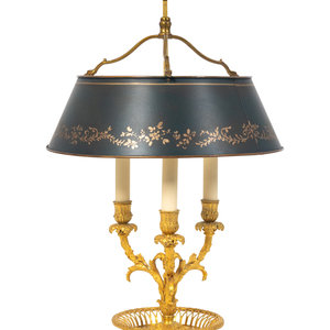 A Louis XVI Style Gilt-Bronze