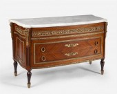 A LOUIS XVI-STYLE GILT-BRONZE