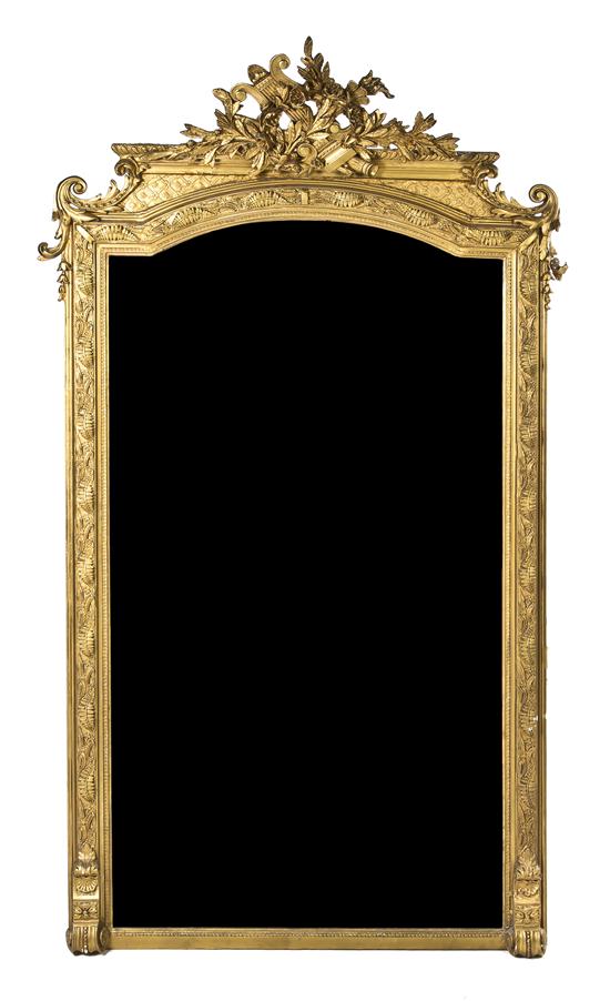A Louis XVI Style Giltwood Pier