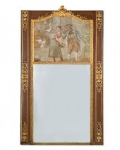 A LOUIS XVI STYLE GILTWOOD TRU