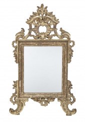 A LOUIS XVI-STYLE GILTWOOD WAL