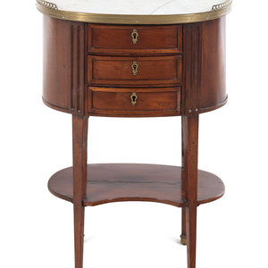 A Louis XVI Style Mahogany