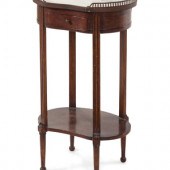 A Louis XVI Style Mahogany Sid