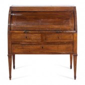 A Louis XVI Style Mahogany Bur