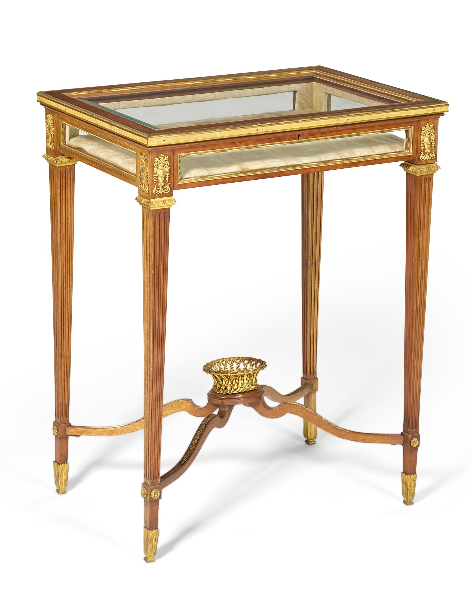 A LOUIS XVI STYLE MAHOGANY