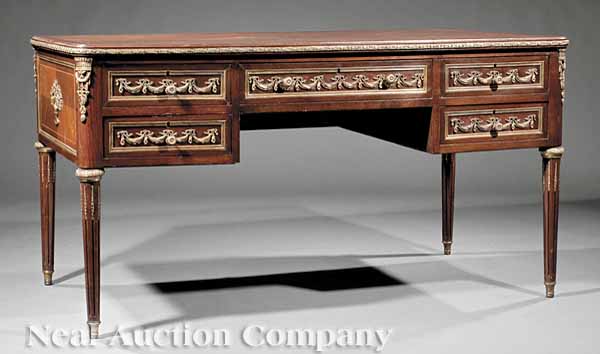 A Louis XVI-Style Mahogany and