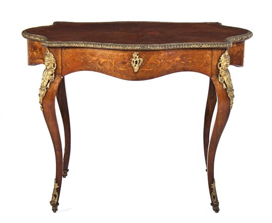 A Louis XVI Style Marquetry and