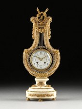 A LOUIS XVI STYLE ORMOLU AND F