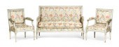 A Louis XVI Style Painted Parl