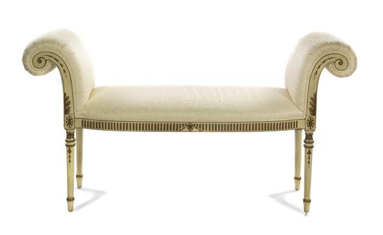 A Louis XVI Style Painted and