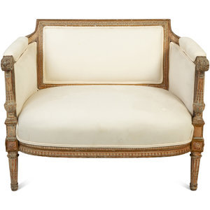 A Louis XVI Style Painted and