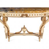 A Louis XVI Style Painted and