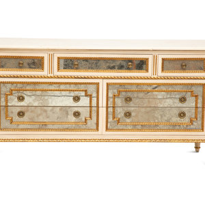 A Louis XVI-Style Painted and