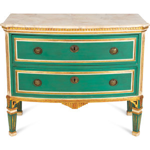 A  Louis XVI Style Parcel-Gilt