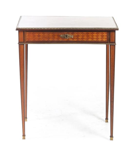 A Louis XVI Style Parquetry and