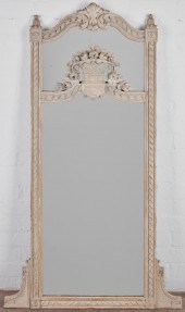 A LOUIS XVI STYLE PIER MIRRORA