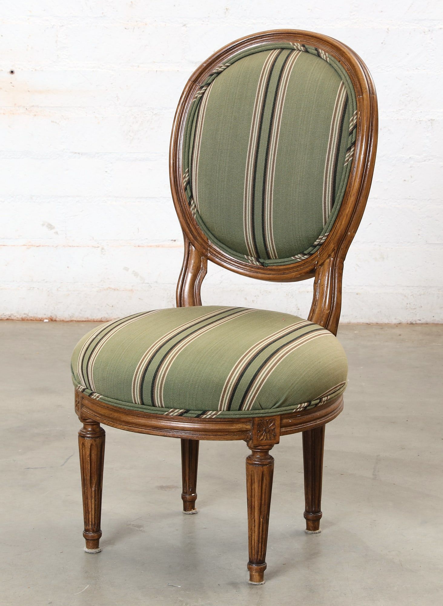 A LOUIS XVI STYLE STAINED BEECHWOOD