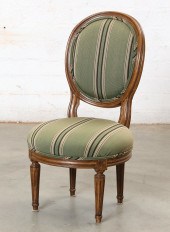 A LOUIS XVI STYLE STAINED BEEC