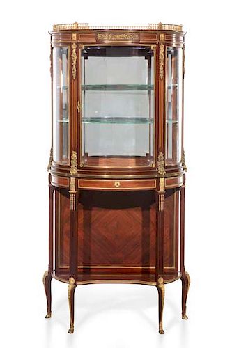 A LOUIS XVI STYLE VITRINE
