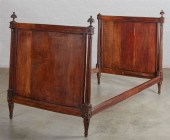 A LOUIS XVI STYLE WALNUT, BEEC