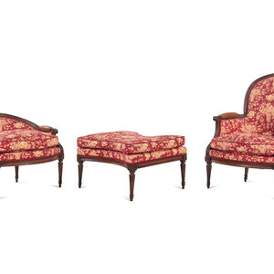 A Louis XVI Walnut Duchesse