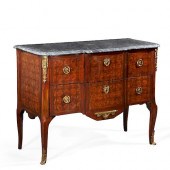 A LOUIS XV/XVI COMMODE, N. PET