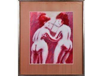 A lovely depiction of two female
