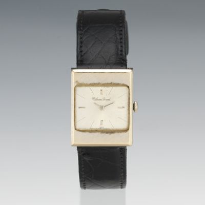 A Lucien Piccard Gold Wrist Watch