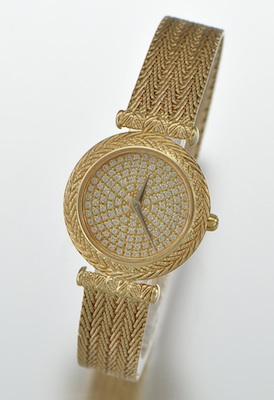 A Lucien Piccard Watch with Diamond