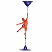 A LUCIO BUBACCO ART GLASS FIGU