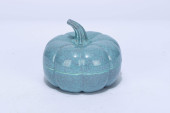 A LUJUN GLAZED GOURD SHAPED CO