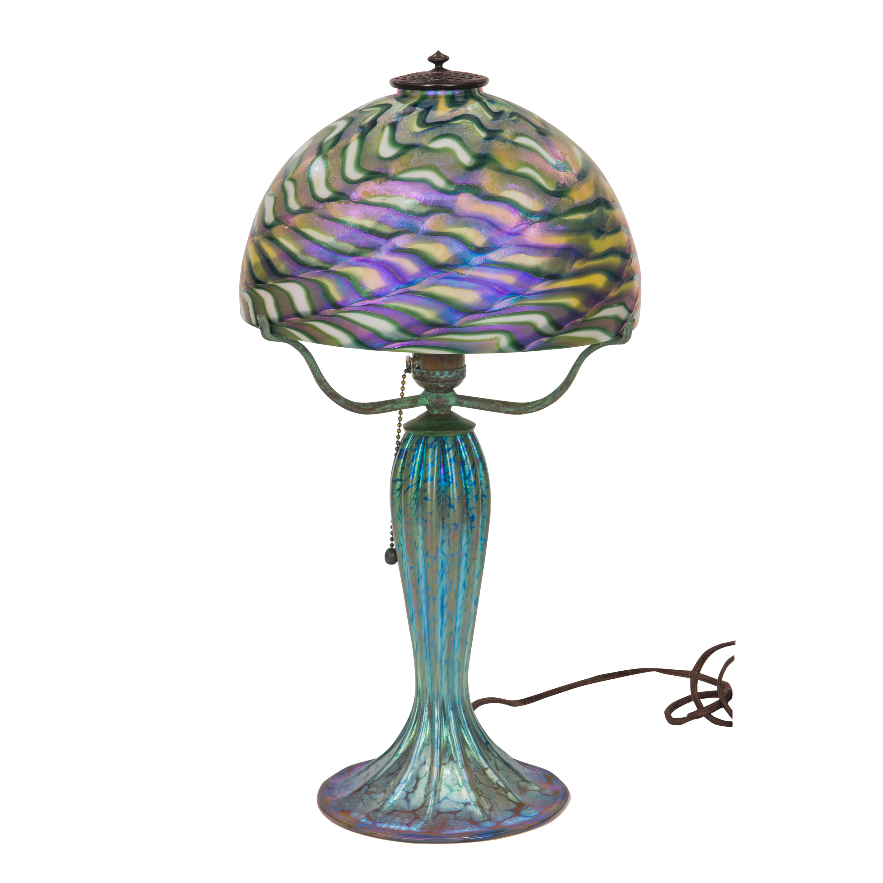 A LUNDBERG STUDIOS IRIDESCENT ART