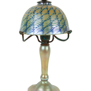 A Lundberg Studios Iridescent Glass