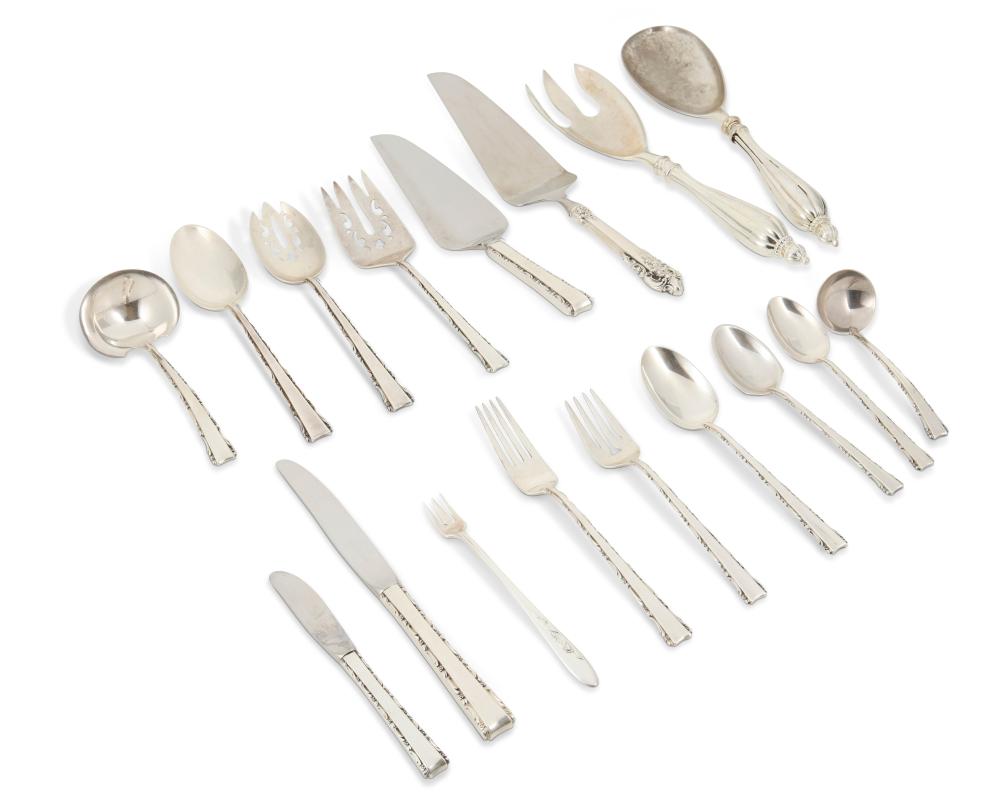A LUNT "MADRIGAL" STERLING SILVER