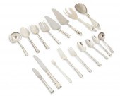 A LUNT "MADRIGAL" STERLING SIL
