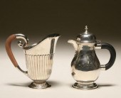 A Lunt sterling coffee pot and