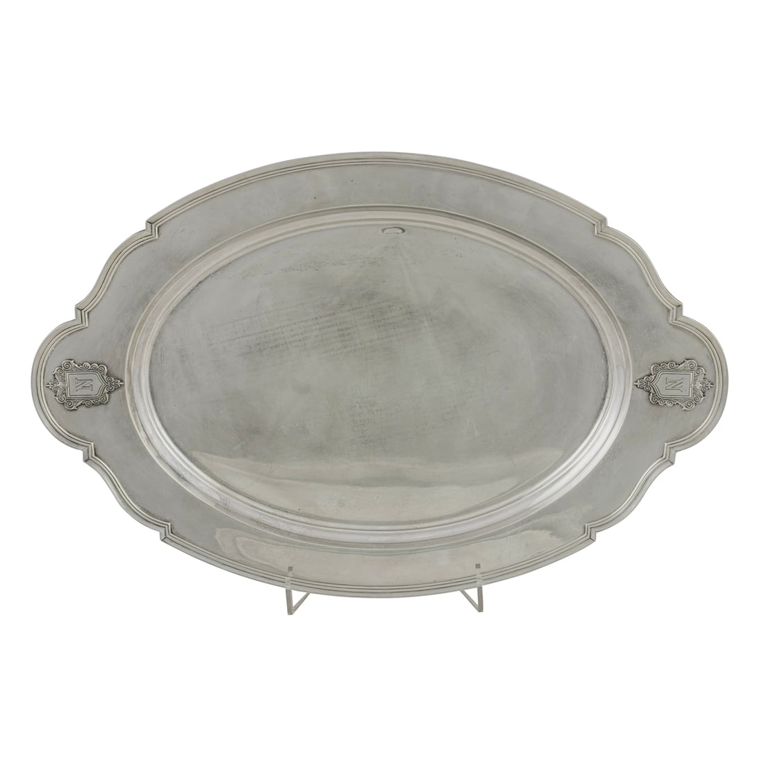 A LUNT TREASURE STERLING OVAL