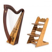 A Lyon and Healy Folk Harp
Ear
