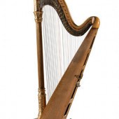 A Lyon & Healy Carved and Parc