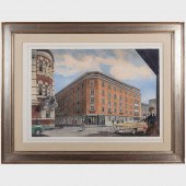A. M. ROME: CITY STREET VIEWWa